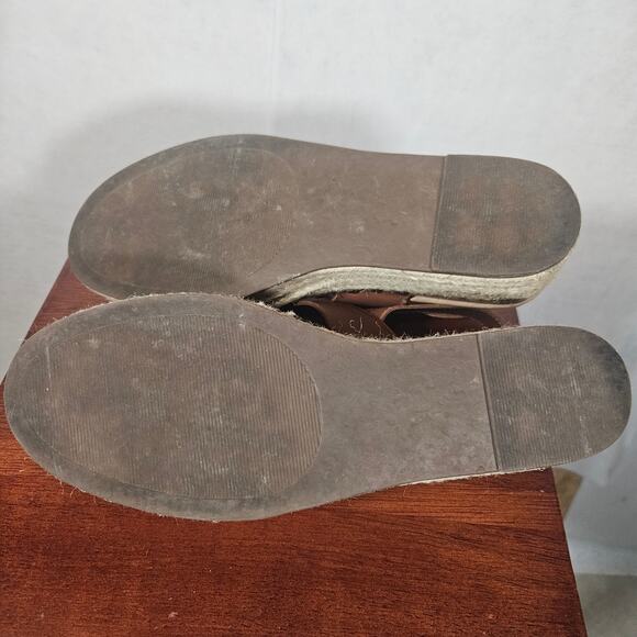 Steve Madden Fifer Brown Espadrille Wedge Sandal Size 9 (runs like an 8) - Picture 10 of 10